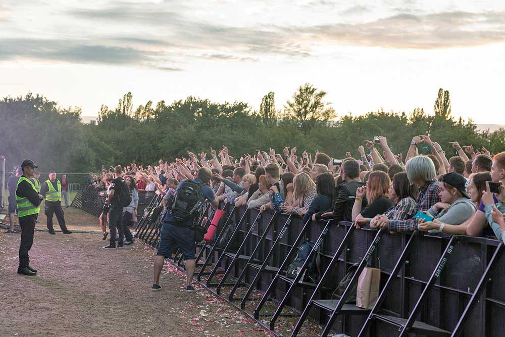 Atlas Weekend music festival in Kiev, Ukraine